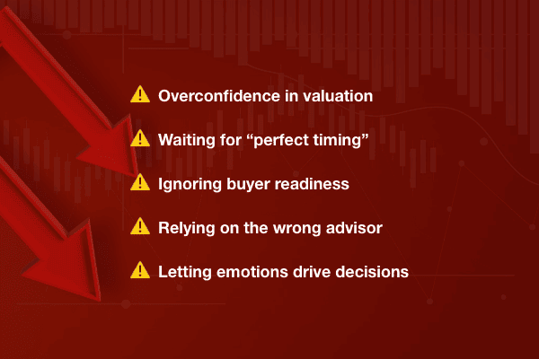 Exit Strategy Red Flags Every Business Seller Must Know Before Selling Your Business