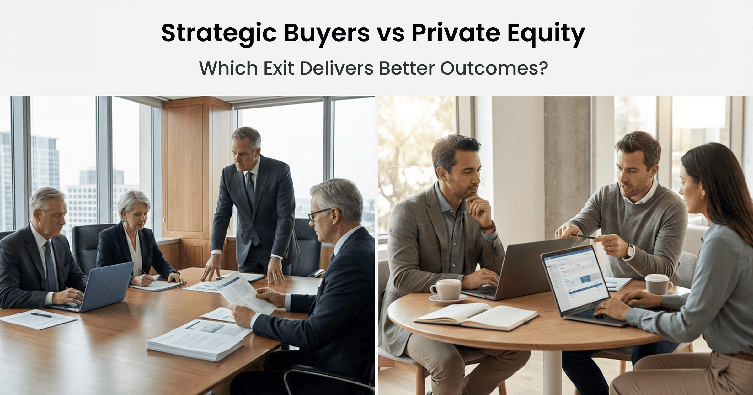 Strategic Buyer vs Private Equity: Which Exit Delivers Better Outcomes?