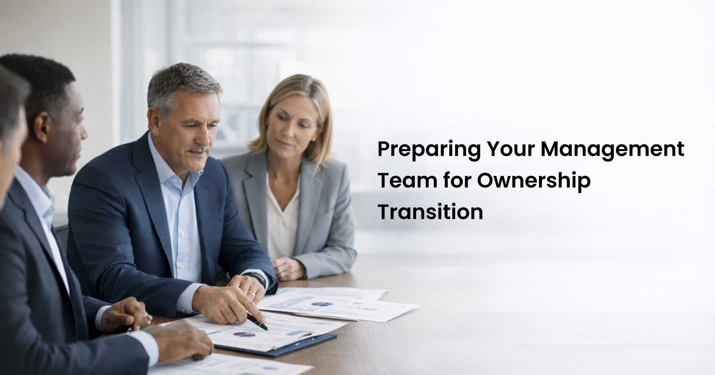 management team for business sale