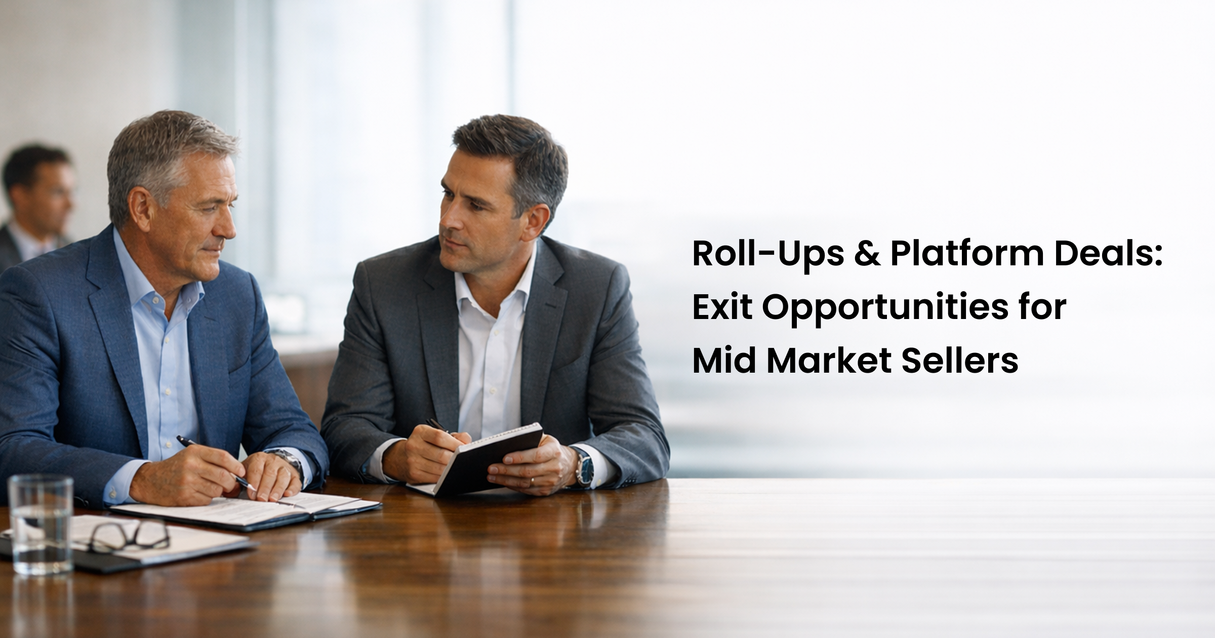 Roll-ups and platform deals are private equity–backed