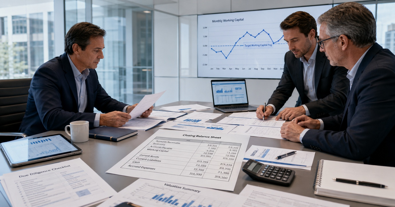 How Is a Net Working Capital Peg Set? What It Means for Your Final Sale Price