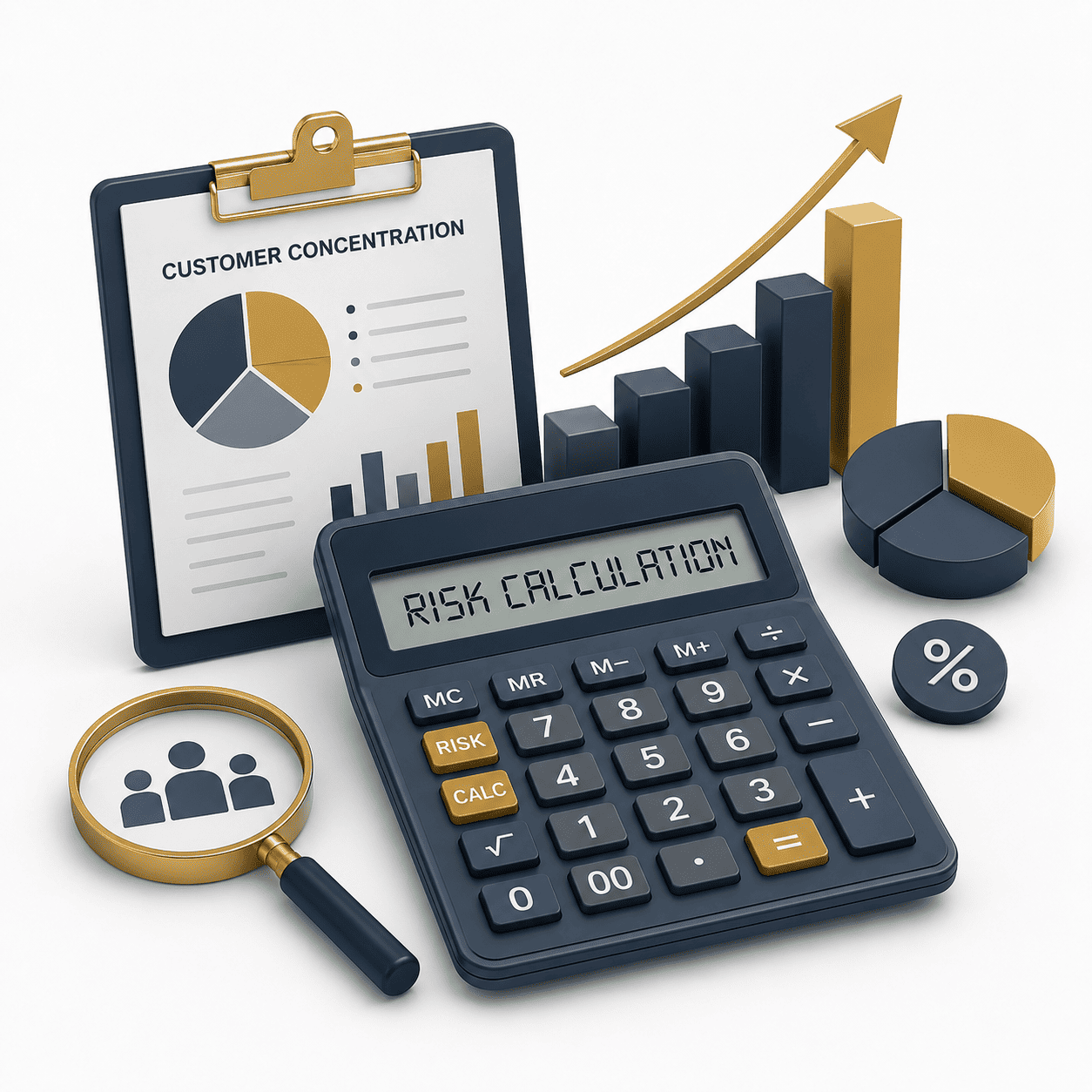 Customer Concentration Risk Calculator preview