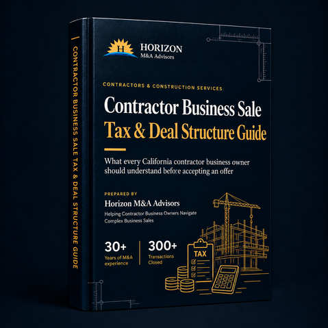 Contractor Business Sale Tax & Deal Structure Guide